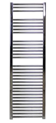 ULTRAHEAT CHELMSFORD CHROME BATHROOM H1750mm x W500mm STRAIGHT MULTI-RAIL/LADDER TOWEL WARMER, 5M17C